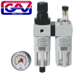 GAV Filter Regulator Lubricator 1/4'